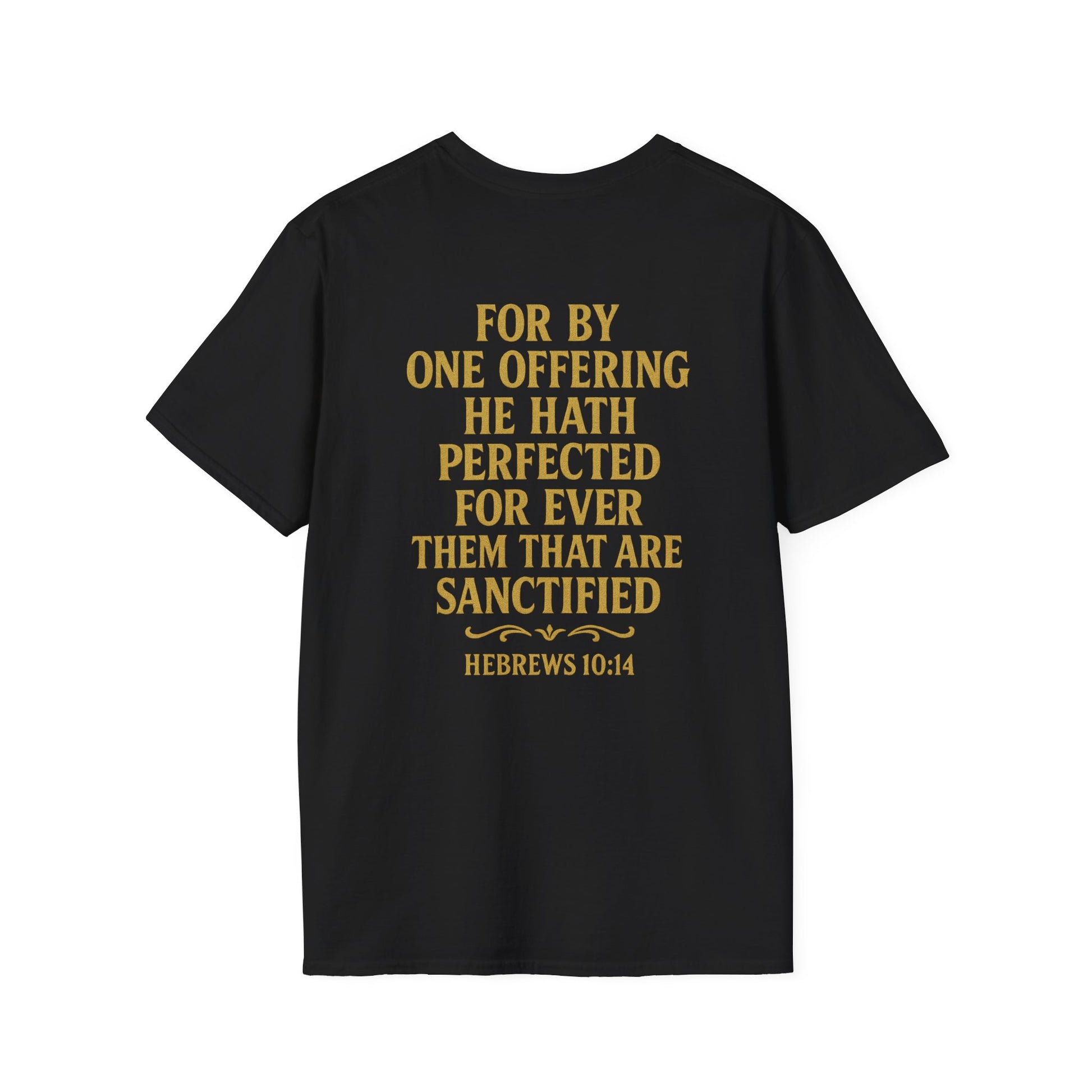 HEBREWS 10:14 (Back Print)