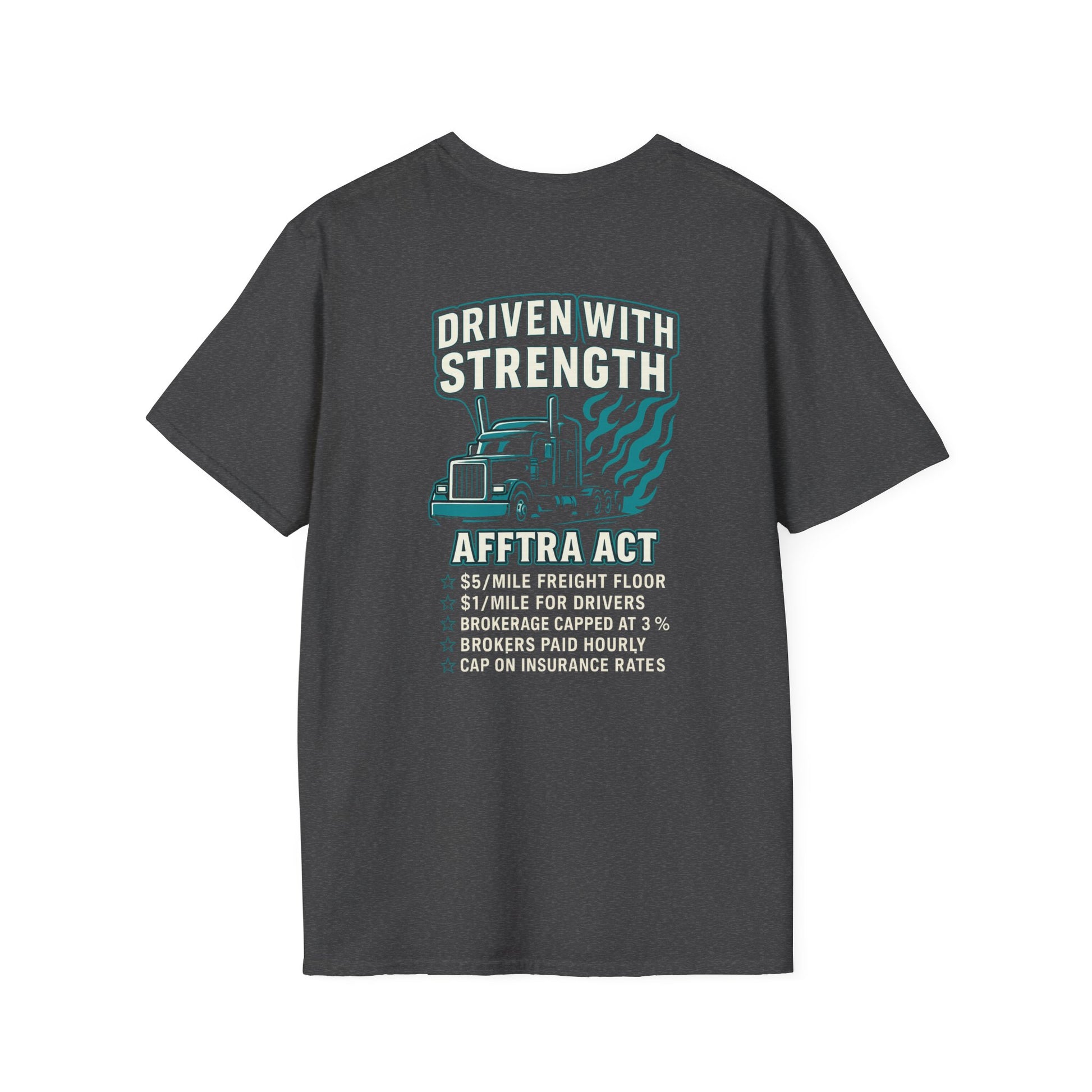 DRIVEN WITH STRENGTH THE AFFTRA ACT #005  BACK