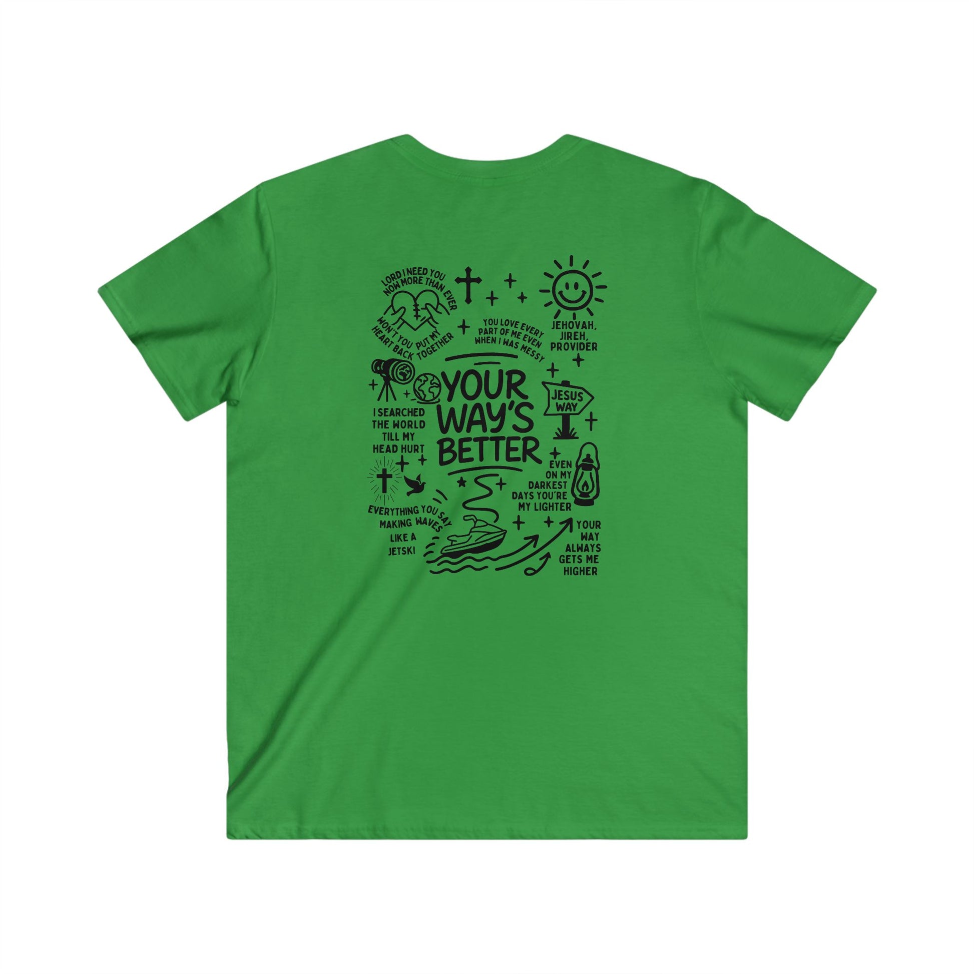 YOUR WAYS BETTER V-NECK BACK