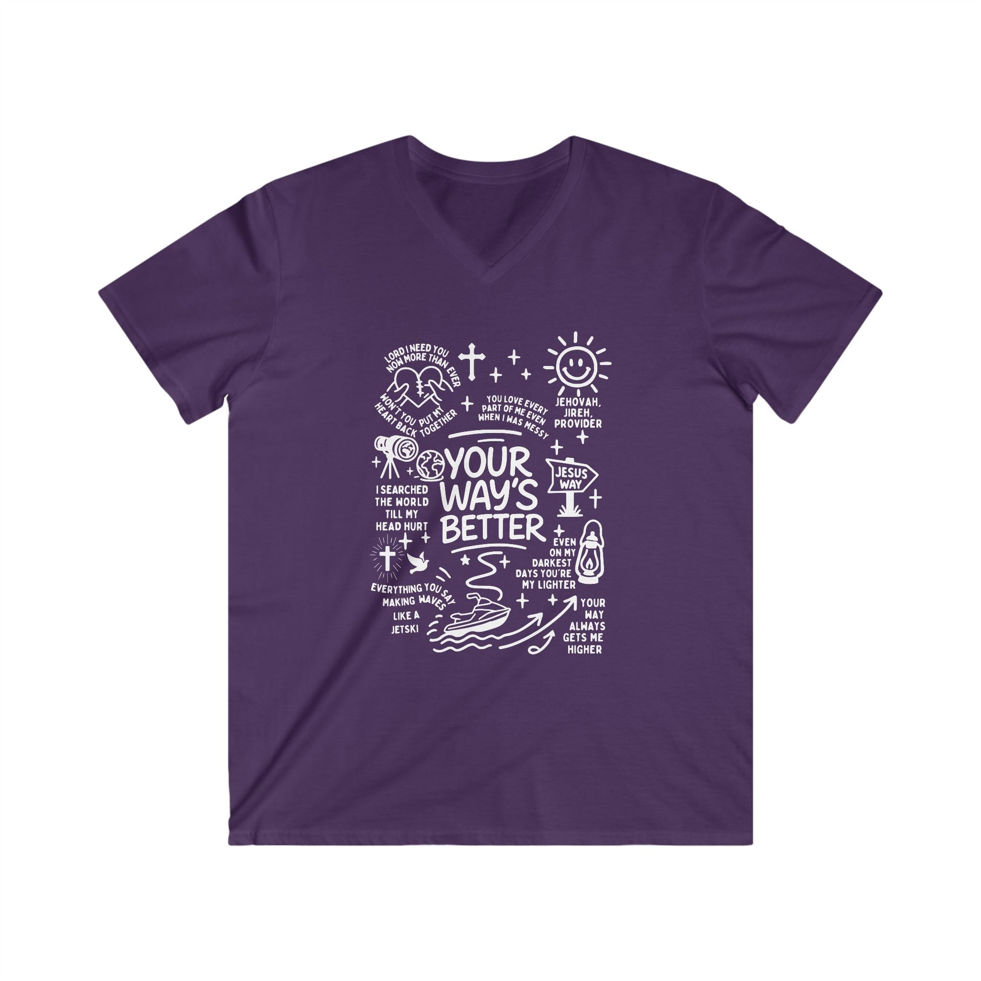 YOUR WAYS BETTER V-NECK