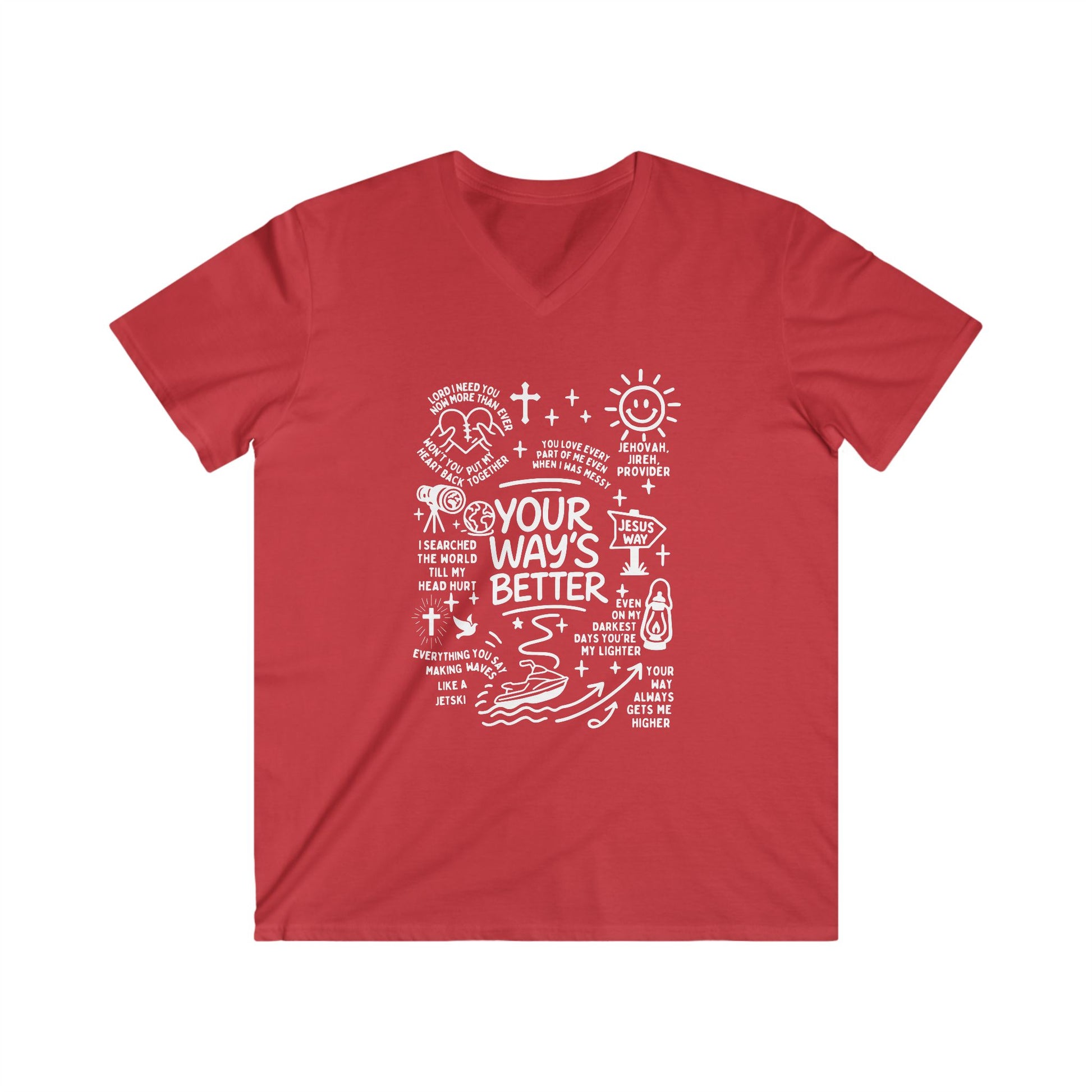 YOUR WAYS BETTER V-NECK