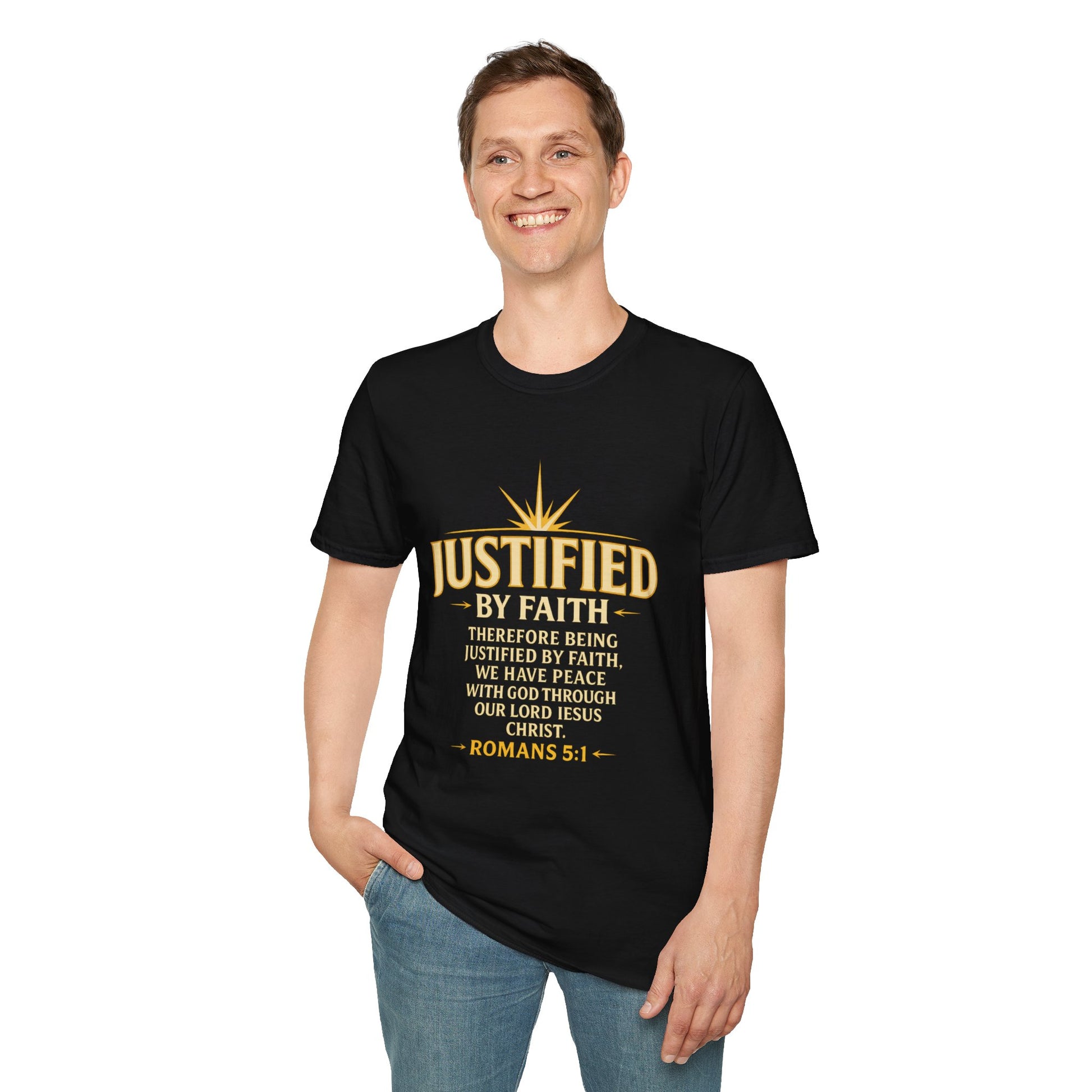 Justified by Faith (Front Print)