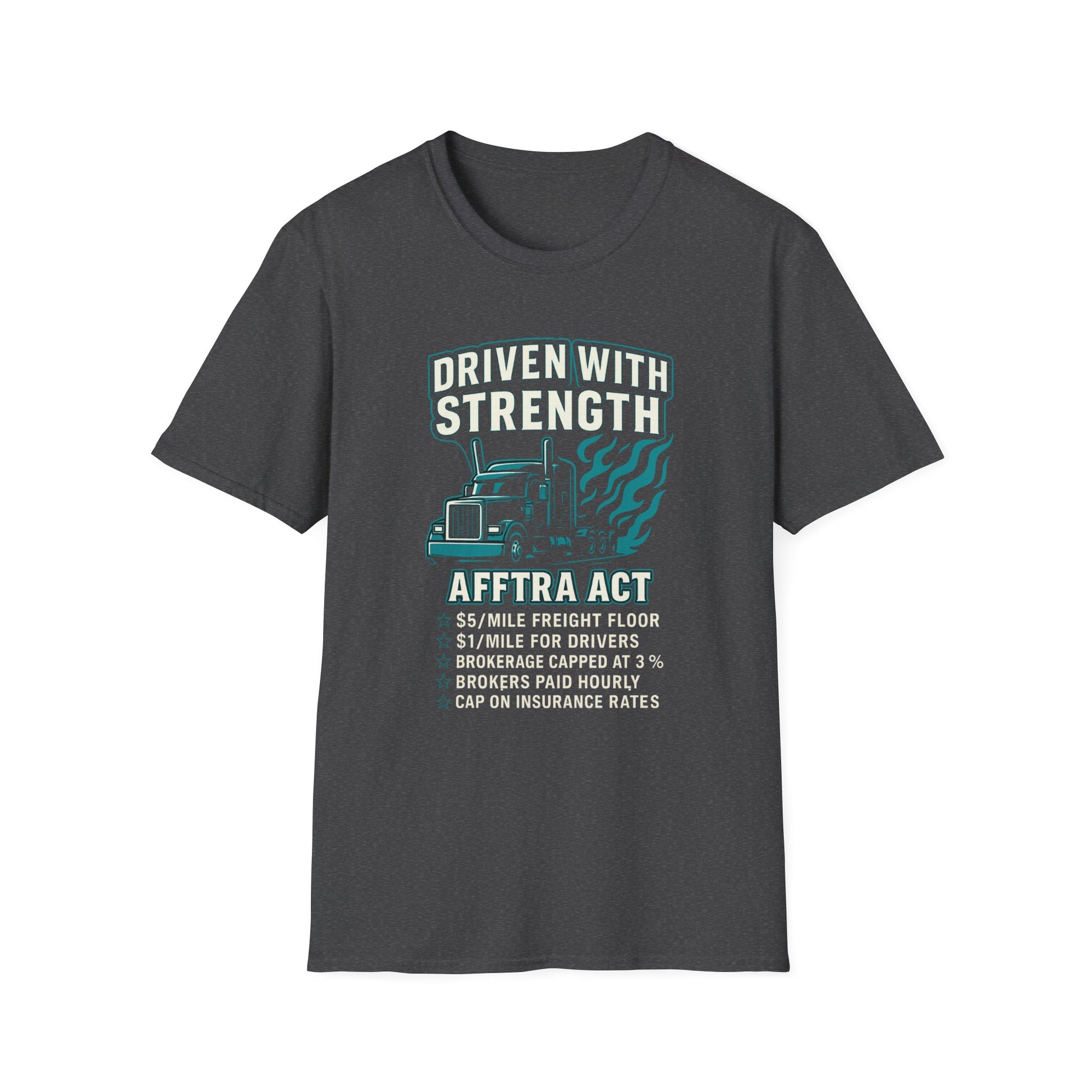 DRIVEN WITH STRENGTH THE AFFTRA ACT #005 FRONT
