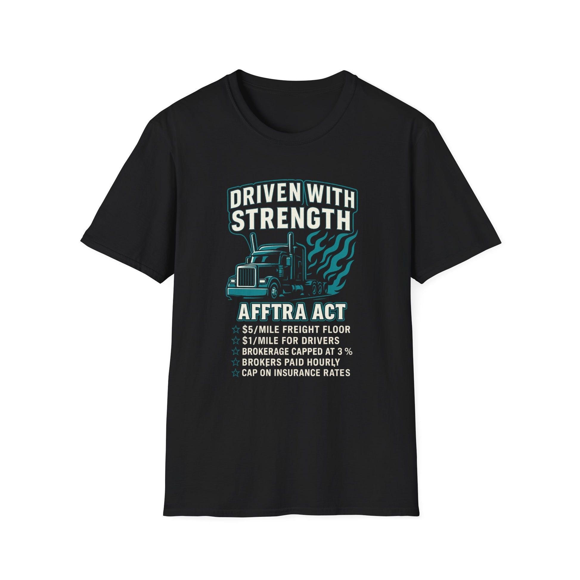 DRIVEN WITH STRENGTH THE AFFTRA ACT #005 FRONT