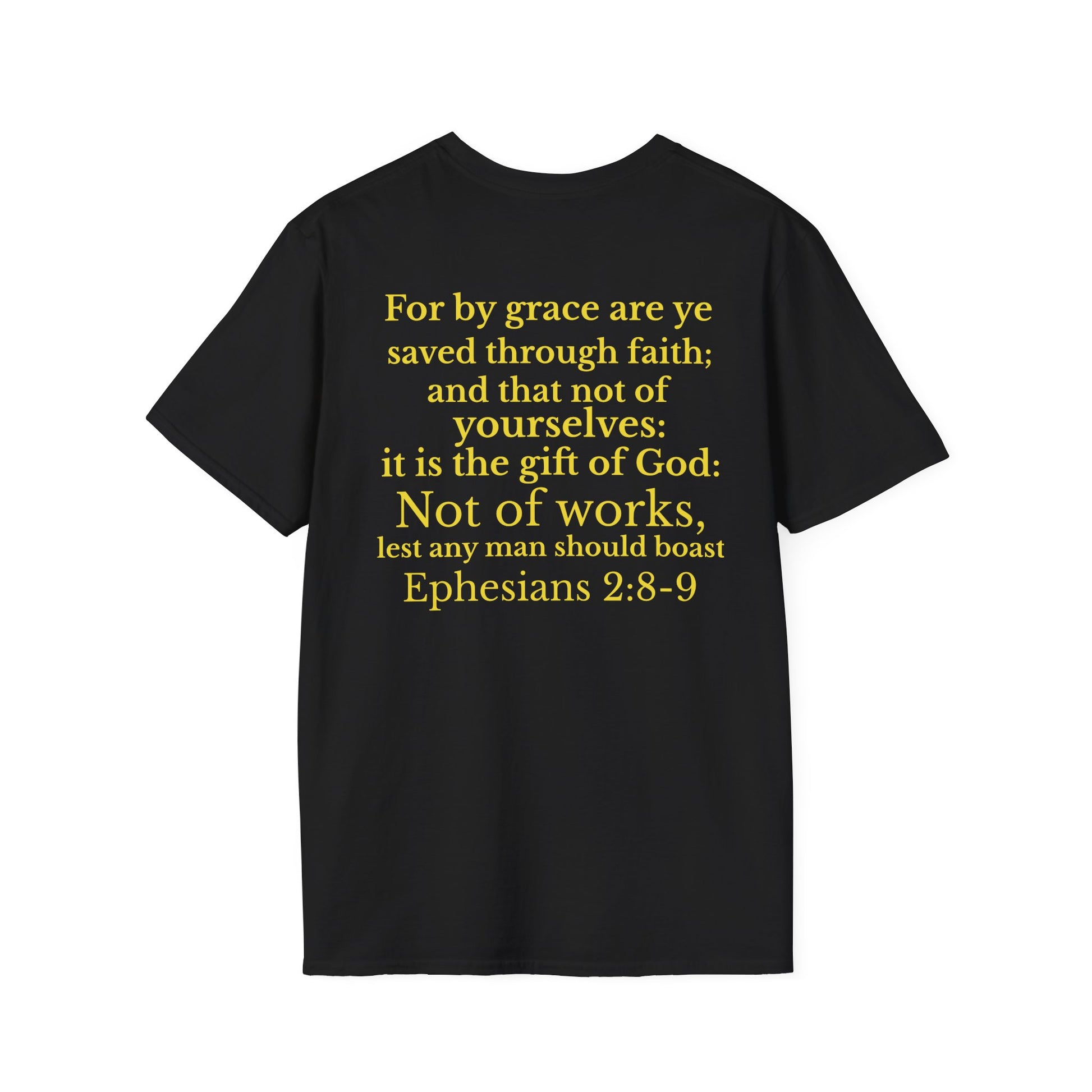 Ephesians 2:8-9 (Back Print)