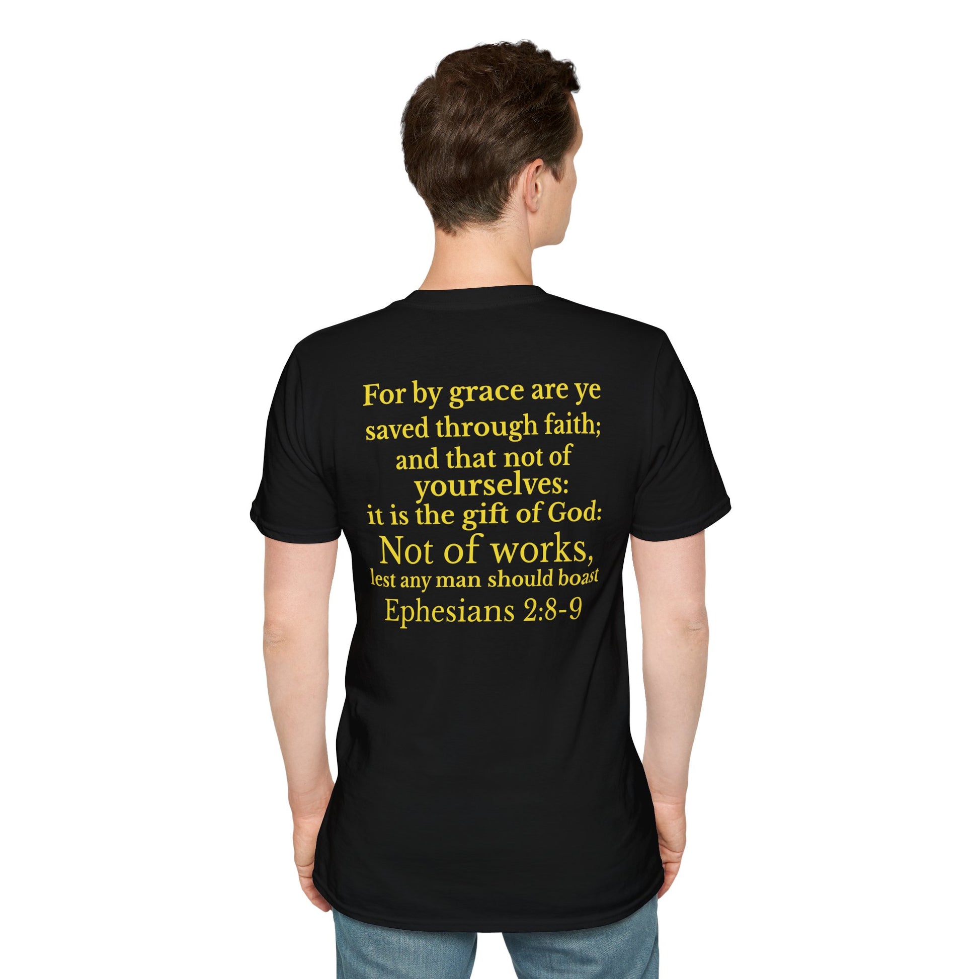Ephesians 2:8-9 (Back Print)