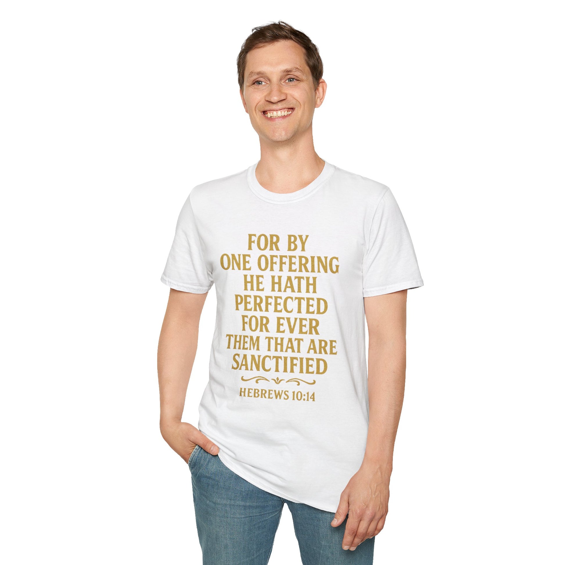 HEBREWS 10:14 (Front Print)