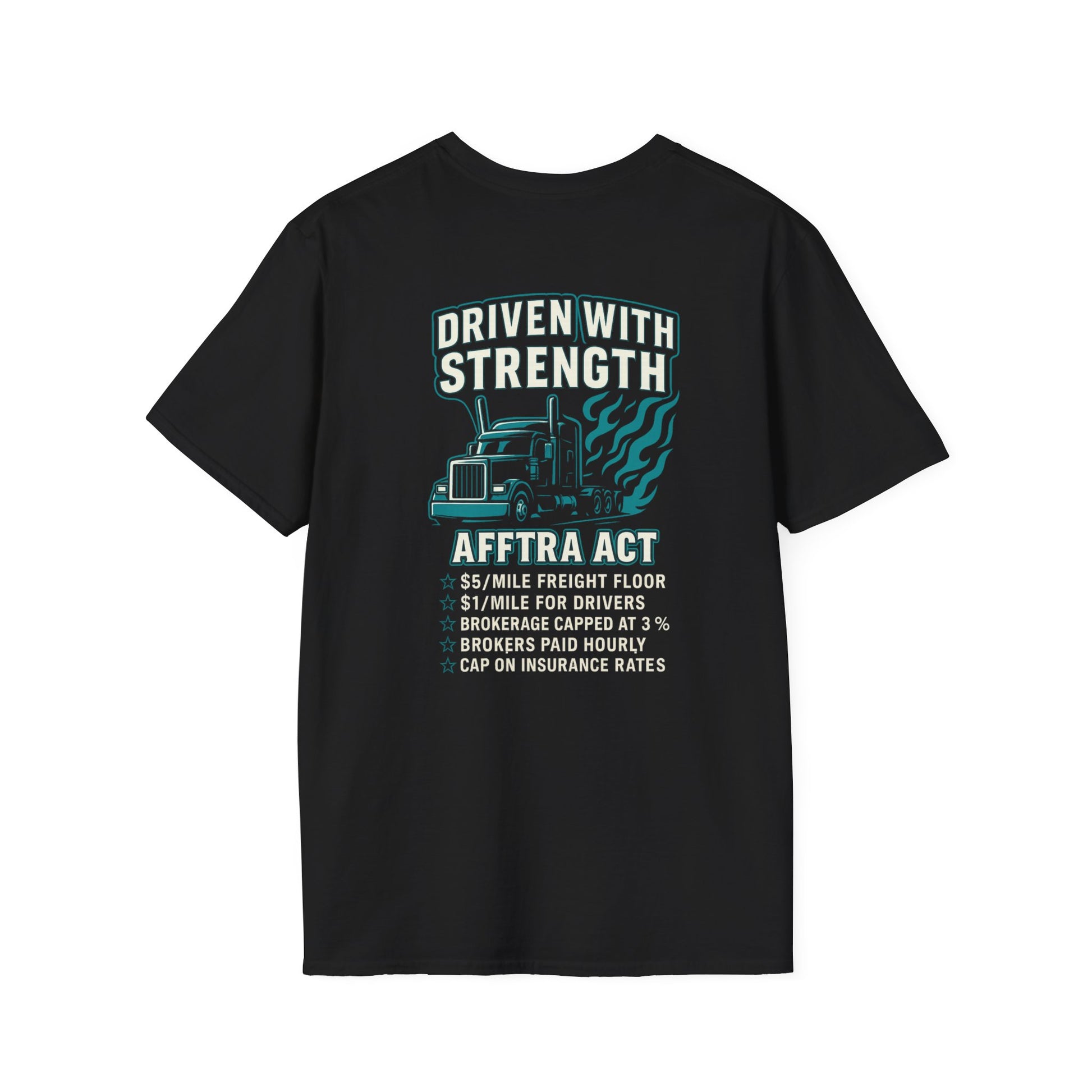 DRIVEN WITH STRENGTH THE AFFTRA ACT #005  BACK