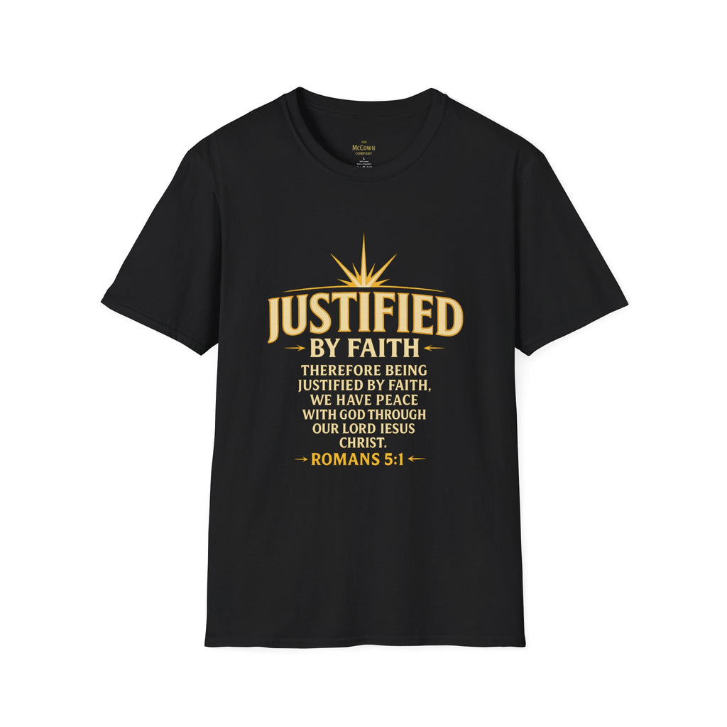 Justified by Faith (Front Print)