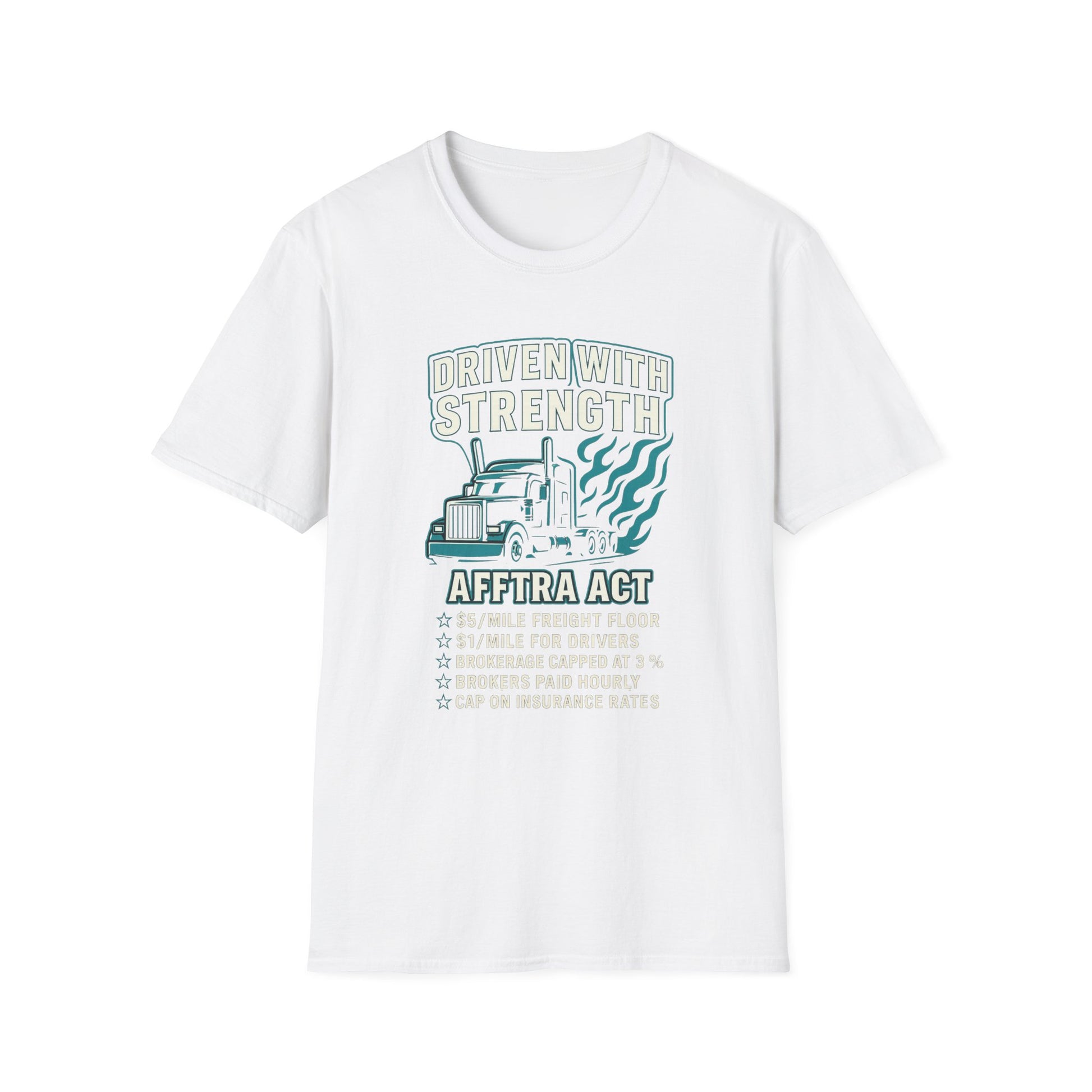 DRIVEN WITH STRENGTH THE AFFTRA ACT #005 FRONT