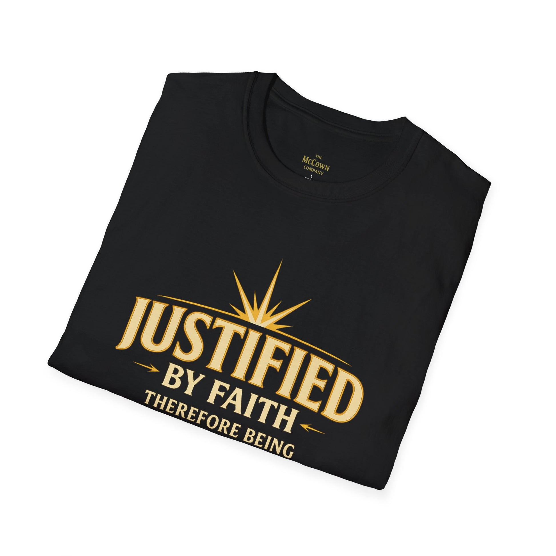 Justified by Faith (Front Print)