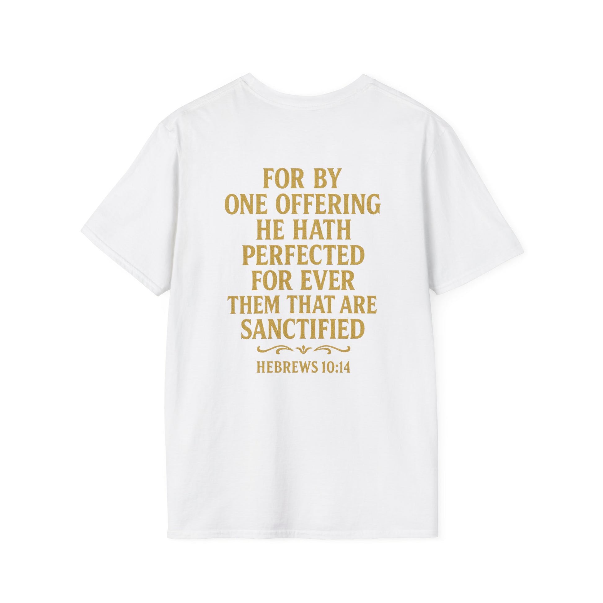 HEBREWS 10:14 (Back Print)