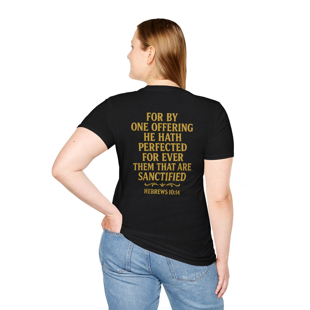 HEBREWS 10:14 (Back Print)