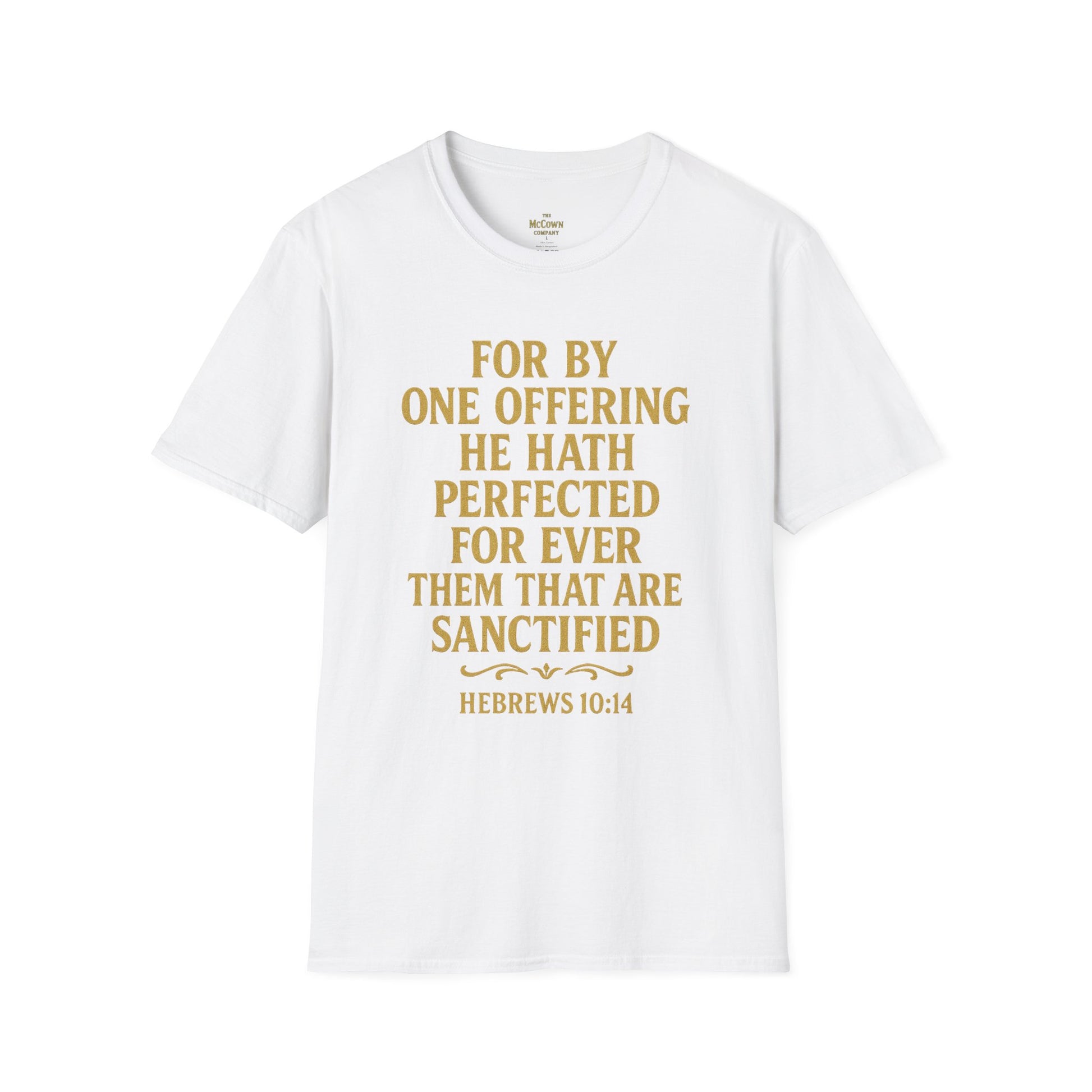 HEBREWS 10:14 (Front Print)
